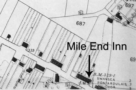 Mile End OS map 1879