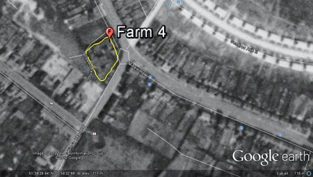 Gendros farm 1945 Google Earth